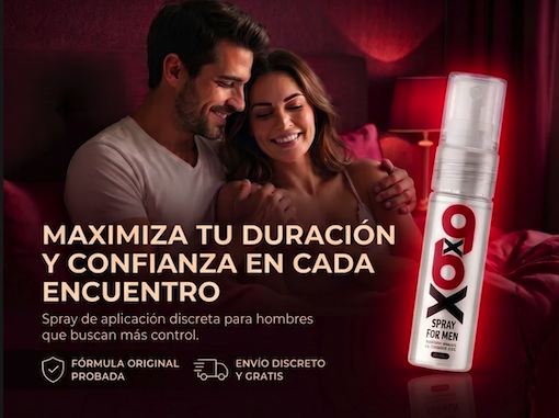 Spray retardante para hombre X6X9