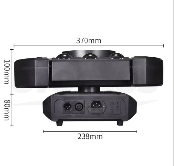 Spider 7 en 1 DMX LED RGBW