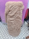 Tela peluche unicolor para decoraciones