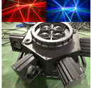 Helicóptero de Luz Beam láser de cabeza móvil.