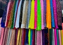 Tela Plush con lenejuelas 1.50x1 metro