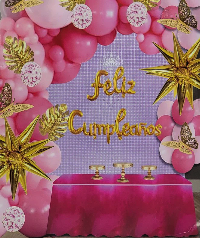 Arcos decorativos para cumpleaños