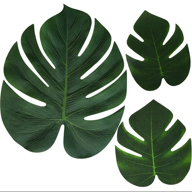 Hojas artificiales para decoraciones