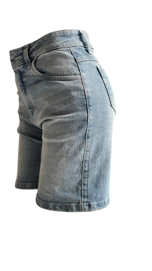 Short jean tela rígida