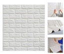 Papel Tapiz Blanco 3D Pegatinas De Pared Autoadhesivo 70 X 70 cm