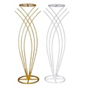 Centros de mesas pedestales para decoraciones x2 piezas