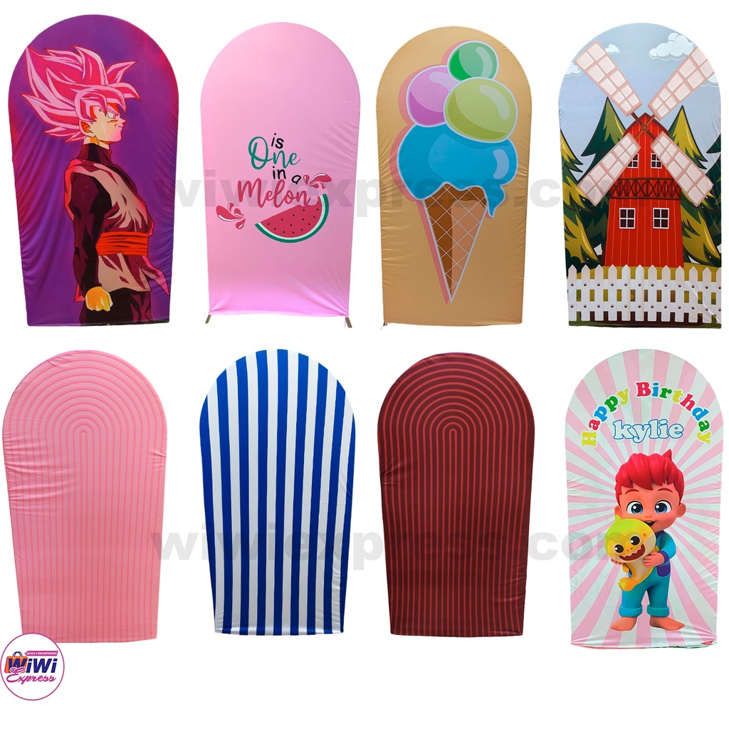 Fundas sublimadas para puerta ovalada temáticas