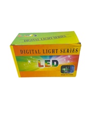 Cortinero luminoso 5x3 m blanco