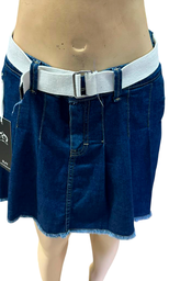Falda short pliegue contorno ideal para el verano