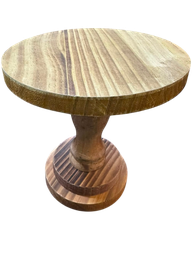 Pedestal de Madera para Bocaditos 15 cm – Base Decorativa para Mesas de Dulces y Eventos