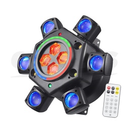 Helicóptero 6 en 1 ideales para disco y eventos